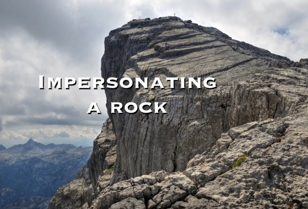 Impersonating a rock.001